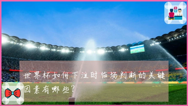 世界杯如何下注时临场判断的关键因素有哪些？